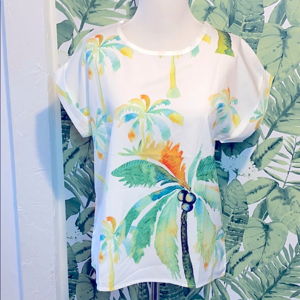 Palm tree Tropical Shirt Top T shirt